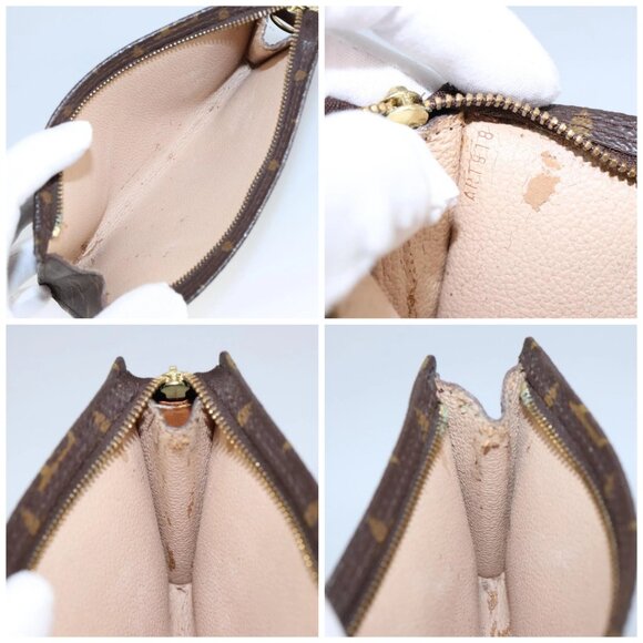 LOUIS VUITTON Monogram Bucket PM Accessory Pouch LV Auth 102293 - Picture 15 of 16